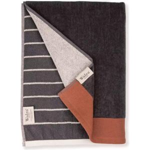 Walra Strandlaken Coastal Comfort - 100x180 - 100% Katoen (BCI) - Antraciet