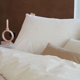 Walra - Yarrow Elegance - Dekbedovertrek - Zand - 100% Katoen