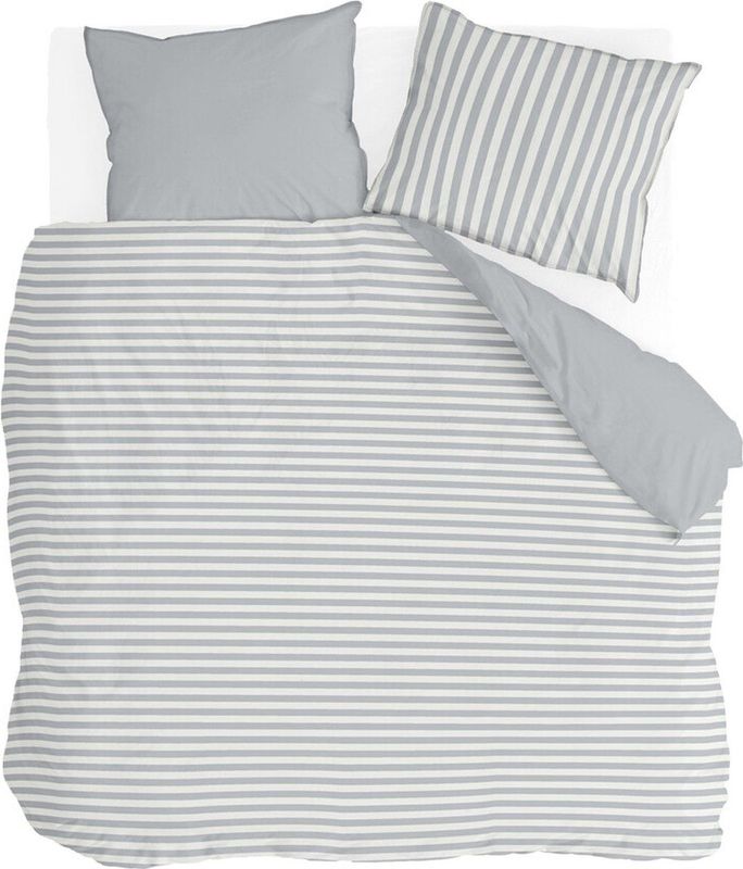 Walra - Soft&Cozy - Dekbedovertrek - Grijs - 240x220 cm - 100% Jersey Katoen