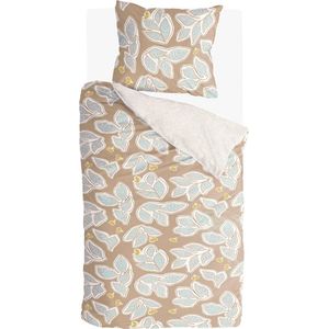 Dekbedovertrek - Blauw - Katoen - 240x220 cm