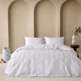 Dekbedovertrek - Wit - Katoen - 1 Persoon