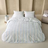 Dekbedovertrek - Wit - Katoen - 1 Persoon