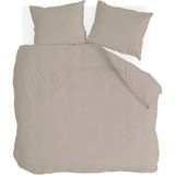 Walra - Linen Elegance - Dekbedovertrek - Zand - 50% Linen, 50% Katoen