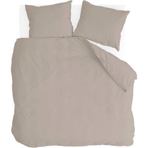 Walra - Linen Elegance - Dekbedovertrek - Zand - 50% Linen, 50% Katoen