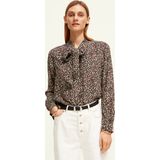 Scotch & Soda - 173207 Blouse - Dierenprint - Synthetisch