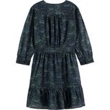 Scotch & Soda - Wrap Mini Jurk - Groen - Dames - Polyester