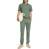 Scotch Soda Garment Dyed Pique Polo Heren