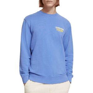 Scotch & Soda Front Back Boating Artwork Sweatshirt
