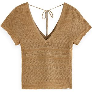 Scotch & Soda - Metallic Pointelle - Trui