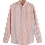 Scotch & Soda - Dobby Stripe Roll Up Sleeves - Blouse - Heren