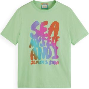 Scotch Soda Front Artwork T-shirt Heren T-shirt