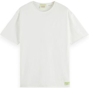 Scotch & Soda - 175654 - T-shirt - Katoen - Zwart