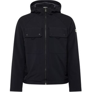 Scotch & Soda Utility Softshell Jacket Anorak Heren (1 stuk), Zwart 0008