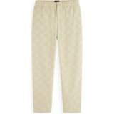 Scotch & Soda Fave - Check-Patterned Corduroy Jogger Heren Broek