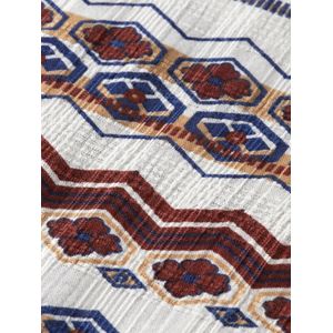 Scotch & Soda - 178443 - Overhemd - Korte Mouwen - Gestructureerde Strepenprint - 100% Katoen