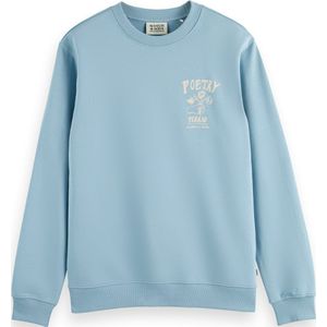 Scotch & Soda Front Chest Artwork Sweatshirt Heren Trui