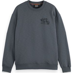 Scotch & Soda Front Back Artwork Sweatshirt Heren Trui