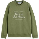Scotch & Soda Chest Artwork Sweatshirt Heren Trui