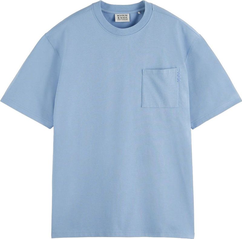 Scotch Soda 3 Crosses Loose Fit Chest Pocket t-Shirt Heren t-Shirt