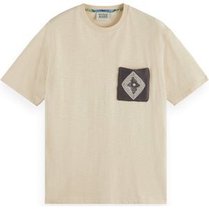 Scotch & Soda - 178499 - T-shirt - Katoen - Heren - Korte Mouwen