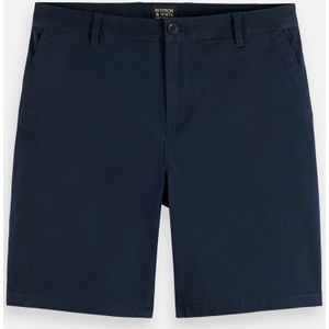 Scotch & Soda Stuart chinoshorts voor heren, blauw, 38W