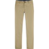 Scotch & Soda Core-Mott-Stretch Cotton Chino Pants voor heren, zand, 28W / 30L