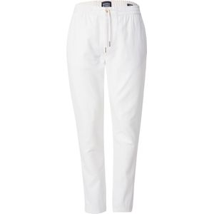 Scotch & Soda Core - Warren - Cotton/Linen Twill Jogger vrijetijdsbroek voor heren, gebroken wit 100