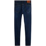 Jeans - Rechte Pasvorm - Blauw - Katoen - 5 Zakken