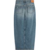 Scotch & Soda - 178152 - Midi Rok - Zwart - Viscose