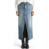 Scotch & Soda - 178152 - Midi Rok - Zwart - Viscose