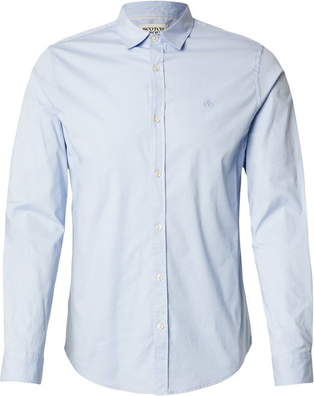 Scotch & Soda CORE - POPLIN SOLID Heren Overhemd - Maat XL