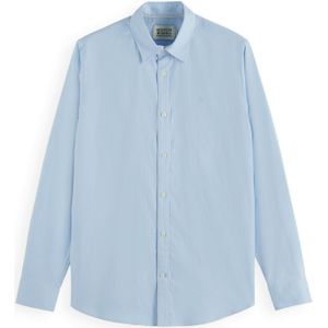 Scotch & Soda - Overhemd - Heren - Lange Mouwen - Klassieke Kent-kraag