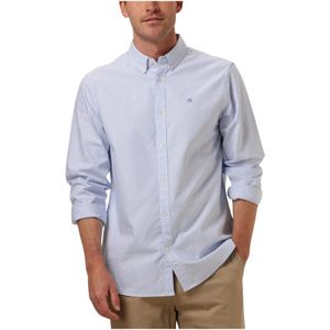 Scotch & Soda - Overhemd - Blauw - Oxford Gestreept