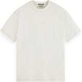 SCOTCH & SODA - Core Logo Front - T-shirt - Effen - Katoen