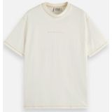 SCOTCH & SODA - Core Logo Front - T-shirt - Effen - Katoen