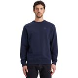 Scotch & Soda - Heren Core Logo Sweatshirt - Donkerblauw - Katoen