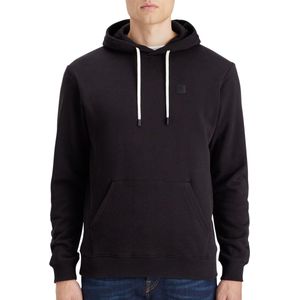 Scotch & Soda - Logo Hoodie Upgrade Modern Comfort - Hoodie - Zwart - Heren