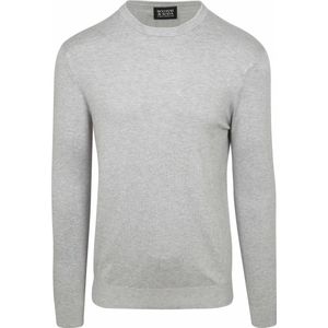 Scotch & Soda - Pull à Col Rond - Coltruien - Grijs - Viscose