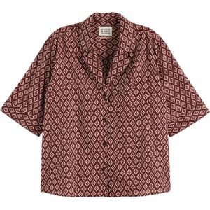 Scotch Soda Lurex Print Top Dames ()