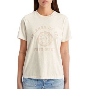 Scotch Soda Front Artwork Shirt Dames