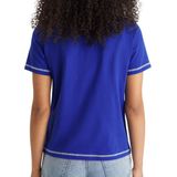 Scotch Soda Regular Flatlock Detail Shirt Dames