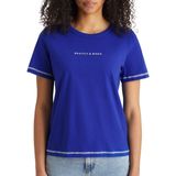 Scotch Soda Regular Flatlock Detail Shirt Dames