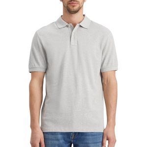 Scotch and Soda - Core Piqué Polo - Grijs - Katoen - Slim-fit