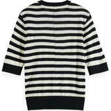 Scotch & Soda Crew Neck Short Sleeved Pullover Dames Trui