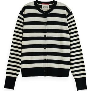 SCOTCH & SODA - 177709 - Cardigan - Grijs - Synthetisch
