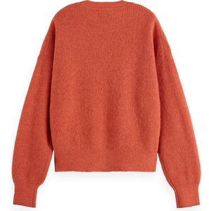 Scotch & Soda - Fuzzy Trui - Dames - Beige - Katoen