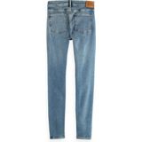 Scotch & Soda Core Bohemienne Mid Rise Skinny Blue Draft Jeans voor dames, Blue Draft 7633, 24W x 32L
