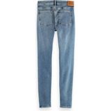 Scotch & Soda Core Bohemienne Mid Rise Skinny Blue Draft Jeans voor dames, Blue Draft 7633, 24W x 32L