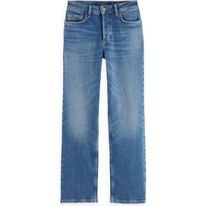 Scotch & Soda Core The Sky Straight Jeans voor dames, Blue Dream, 25W x 32L