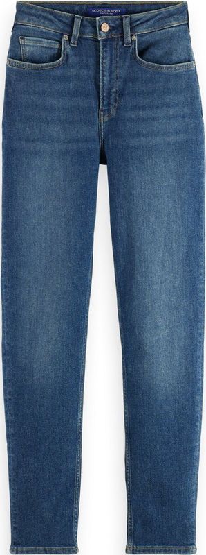 Scotch & Soda High Five-Slim Fit Jeans voor dames, classic blue, 24W / 30L